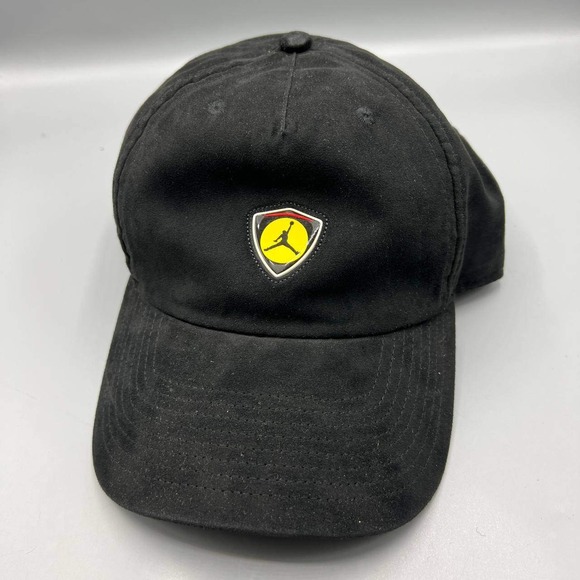 Air‎ Jordan Hat Men Black Last Shot Suede Embroidered Jumpman Strap Back Cap